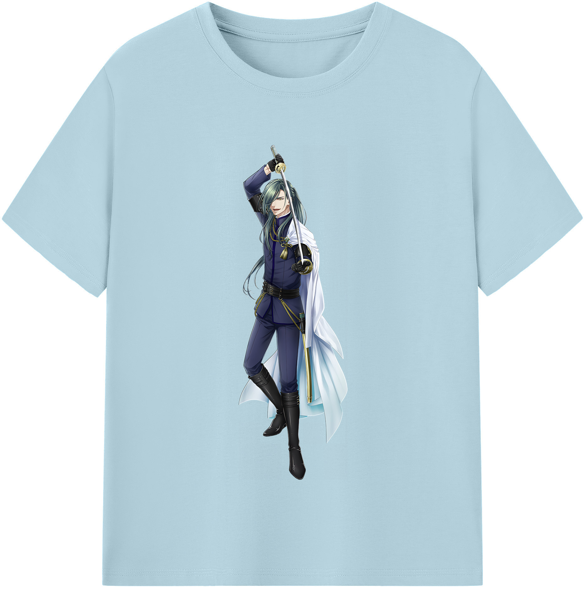 （画像用） 刀剣乱舞 Touken Ranbu 綿100％半袖Tシャツ（フロントプリント）